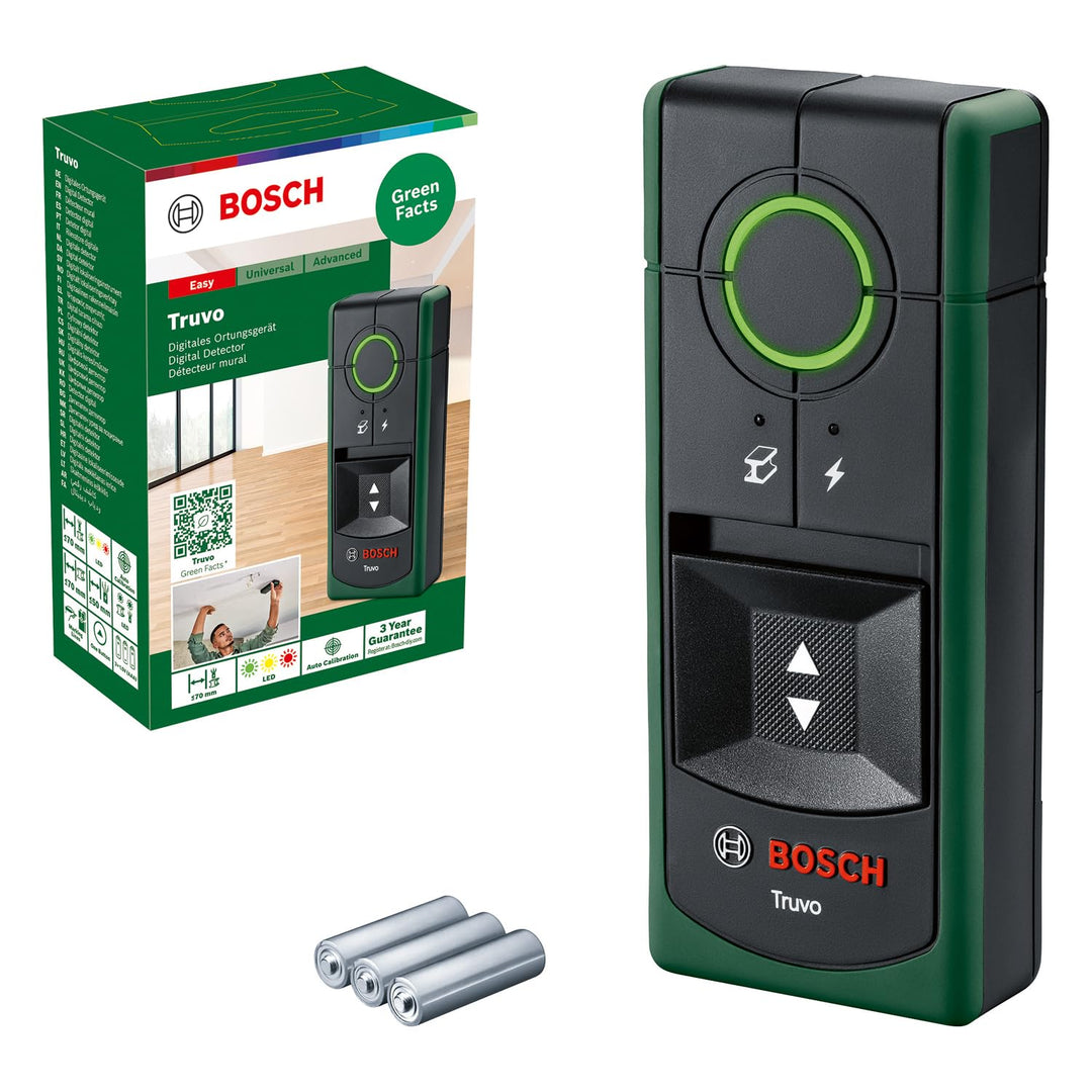 Bosch Ortungsgerät Truvo der 2. Generation (einfache Ein-Knopf-Bedienung, einfaches Orten von stromf