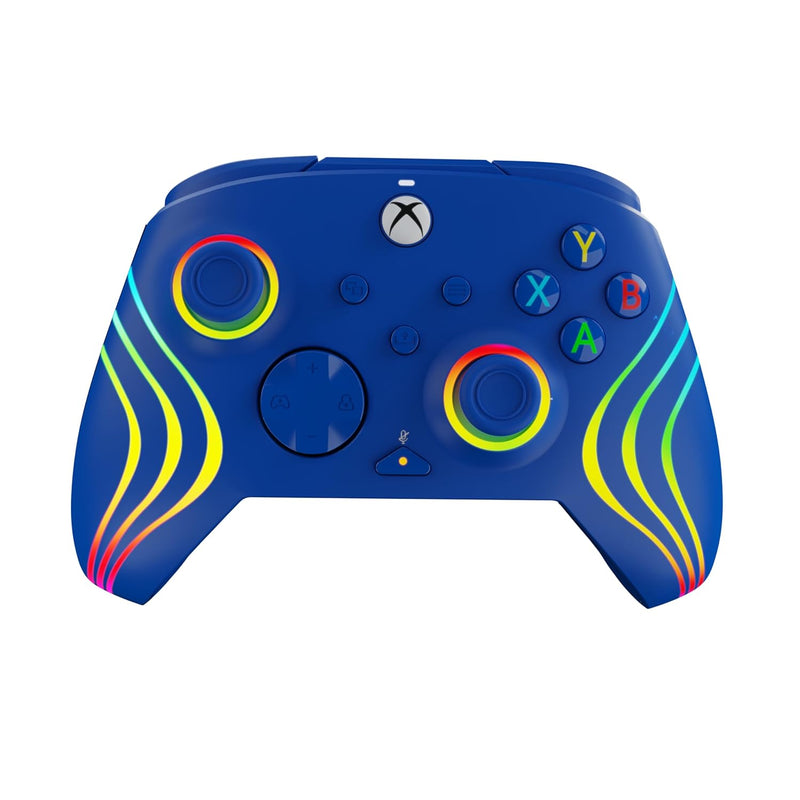 PDP Xbox Afterglow Wave Wired Controller Blue