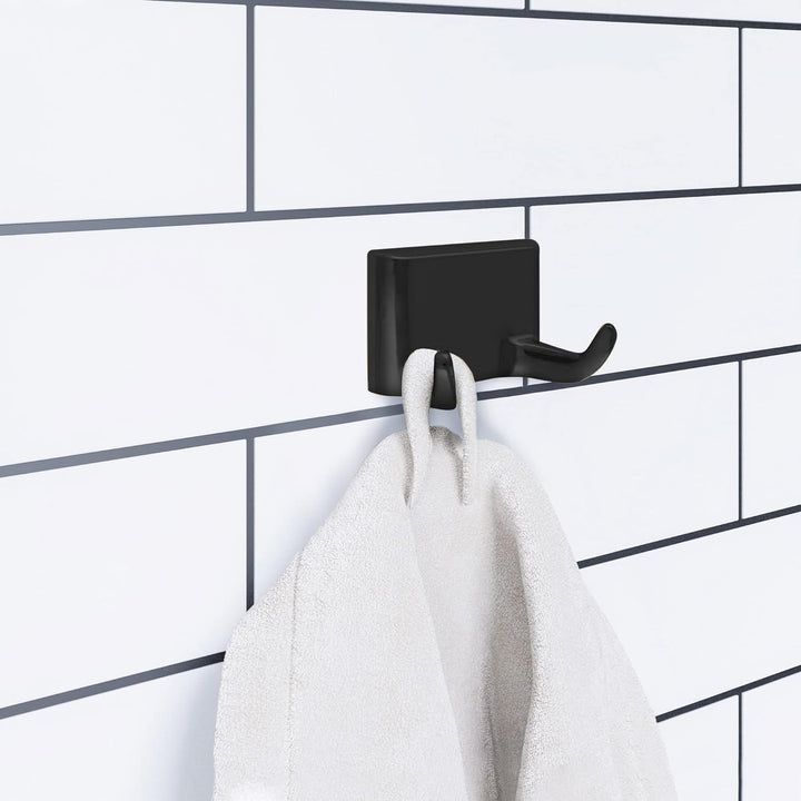 Design House Millbridge Badezubehör, Bademantelhaken, matt schwarz Robe Hook Matte Black, Robe Hook