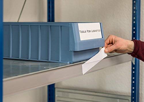 Selbstklebende Etikettenhalter für Einstecketiketten 1000 mm Breit/Tickethalter/Etiketten Halter (10