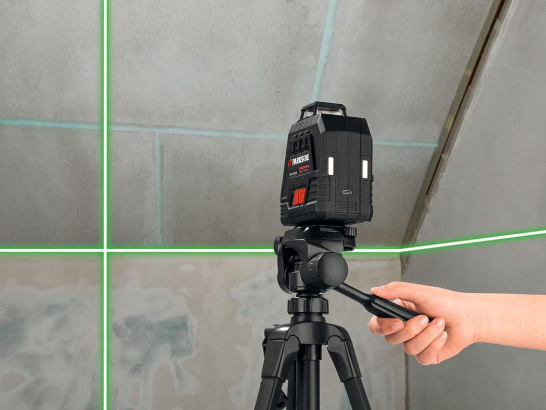 PARKSIDE PERFORMANCE 360° Kreuzlaser-Nivellier PKLLP 360 ohne Kabel