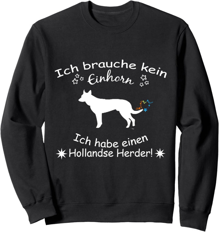 Hollandse Herder - Hollandse Herder Hund Sweatshirt