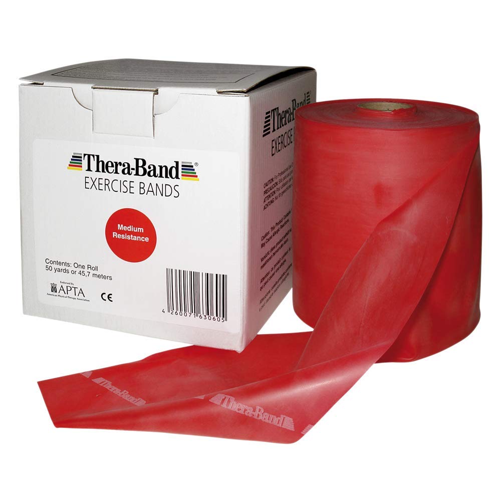 TheraBand Original Fitnessband | Thera-Band Resistance Band für Kraftraining und Abnehmen zuhause od