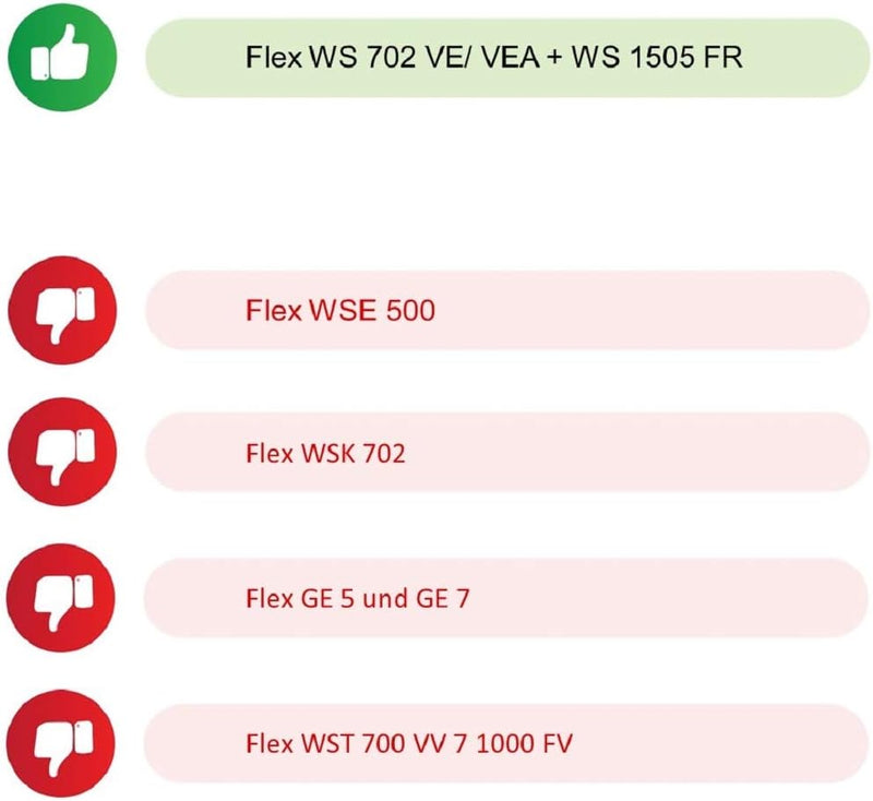 Ersatzteil Antriebswelle Welle Langhalsschleifer Deckenschleifer Wandschleifer passend für Flex (Ant