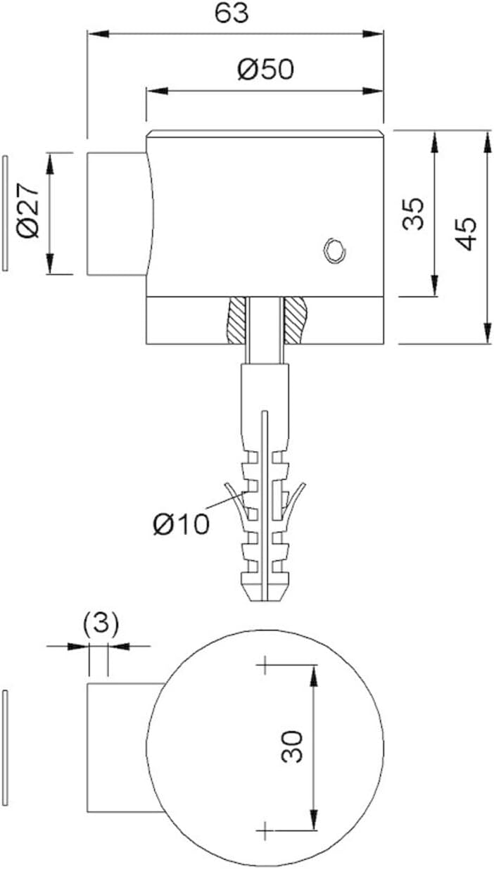KWS 1015 Türfeststeller Edelstahl Dauermagnet