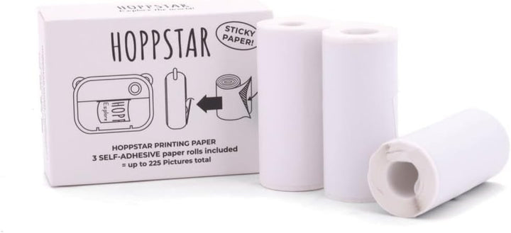 Hoppstar Modell Hoppstar Nachfüllpapier, 3 Rollen selbstklebendes Papier