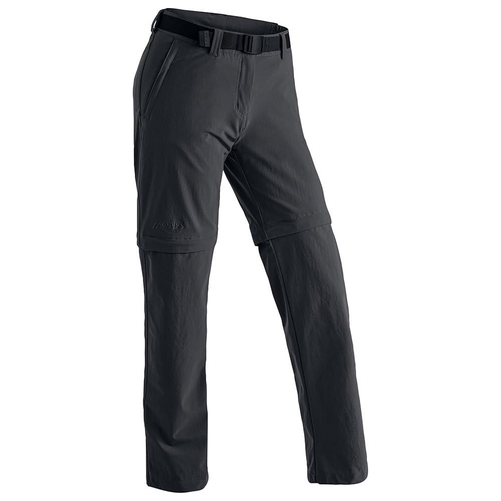 Maier Sports NATA 2, Damen Wanderhose, Wasserabweisende Zipp-Off-Outdoorhose für Trekking und Hiking