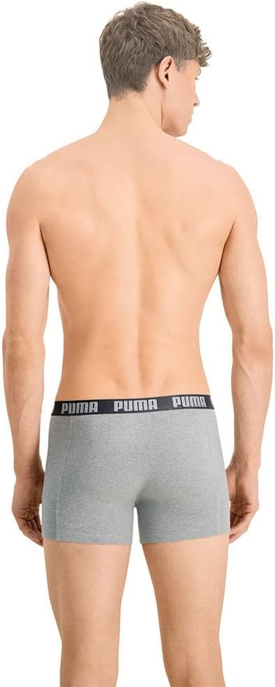 PUMA Herren Boxershorts (3er Pack) M Grey Combo, M Grey Combo