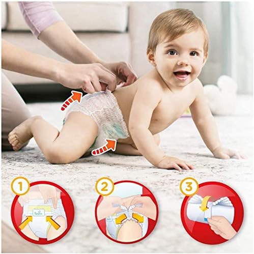 Pampers 81714247 Baby-Dry Pants windelhose, weiss Grösse 3 (94 Stück), Größe 3 (94 Stü