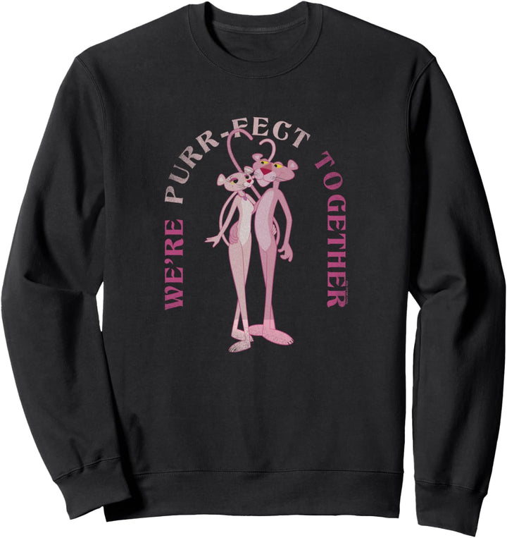 The Pink Panther Valentine's Day We're Purr-Fect Together Sweatshirt