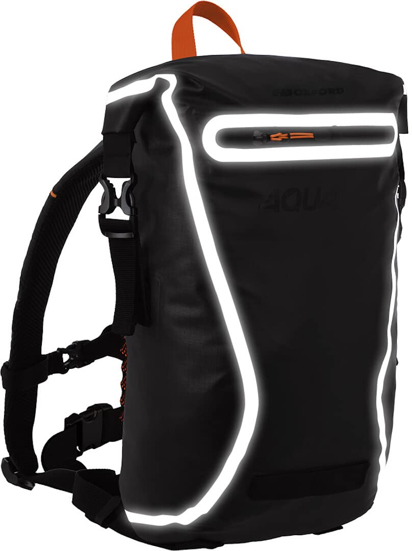 Oxford OL686 Aqua Evo Rucksack Tasche, 22L, Schwarz
