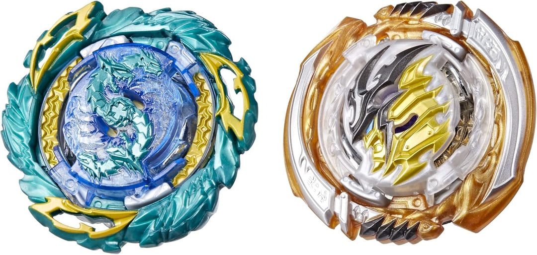 Beyblade Hasbro Burst QuadDrive Katana Muramasa M7 und Vanish Cobra C7 Kreisel Doppelpack – 2 Kampfs