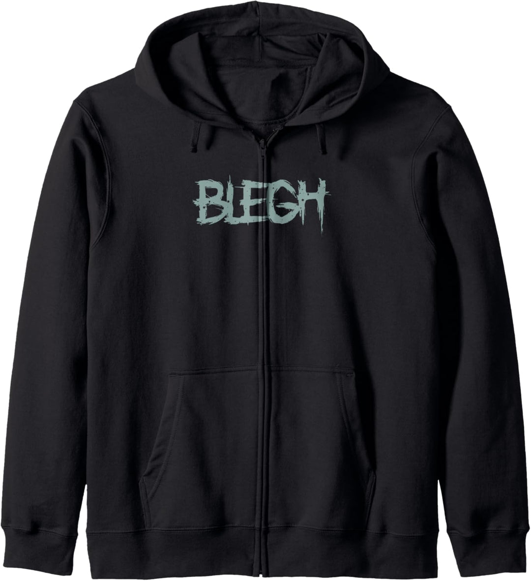 Blegh Deathcore Funny Djent Metall Kapuzenjacke