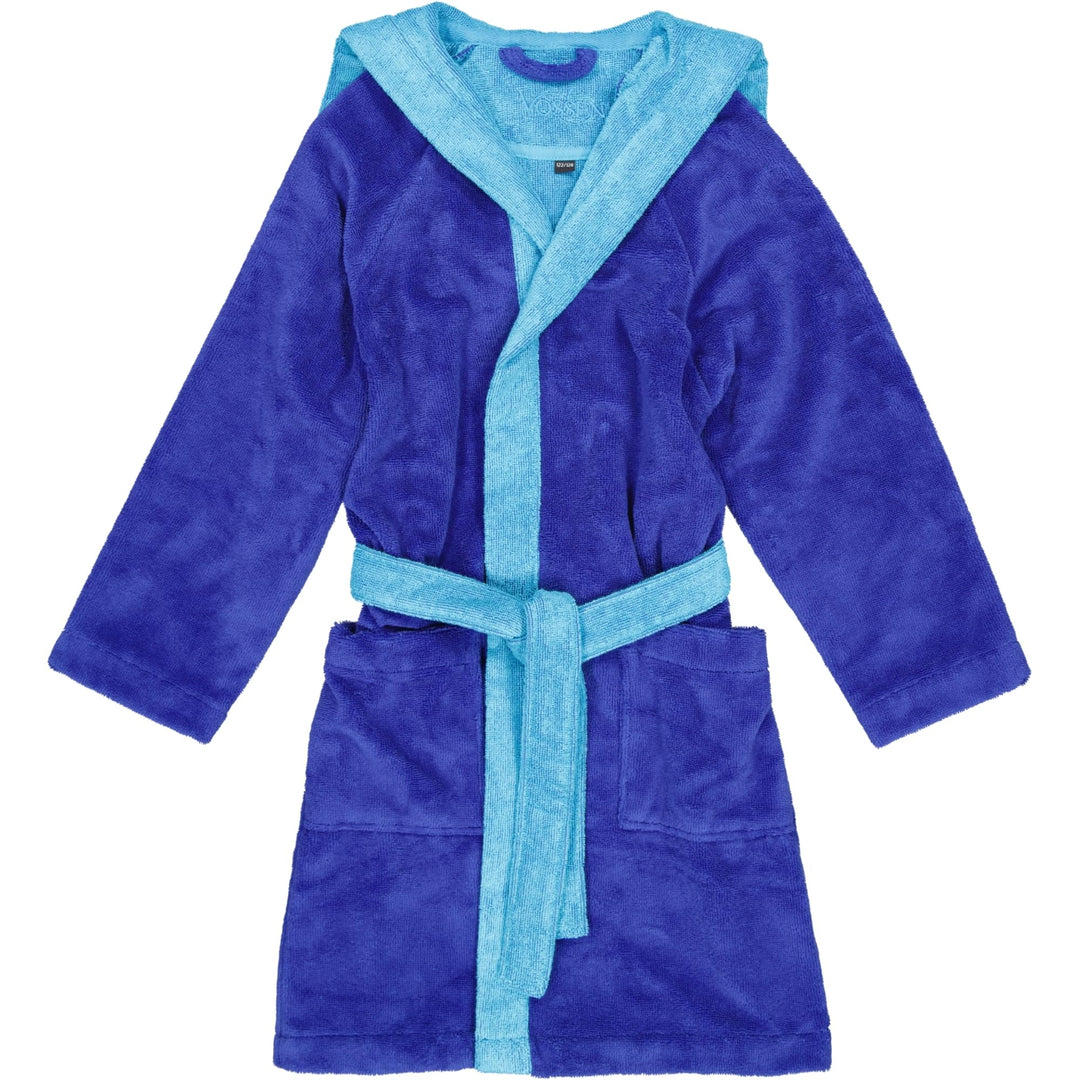 Vossen Kinderbademäntel Kinder Kapuze Bixie reflex blue/ice blue - 0008 98-104, 98-104