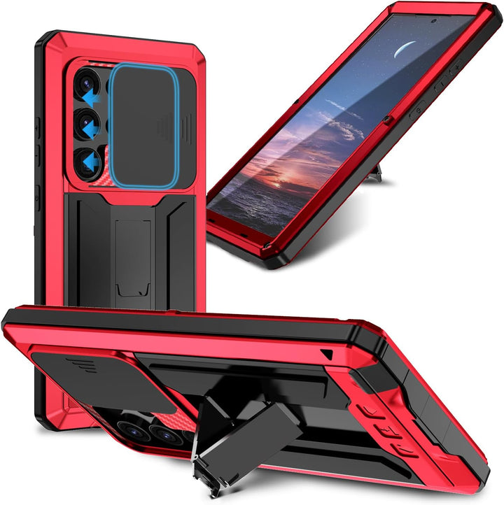 MIYIYQP Kompatibel mit Samsung Galaxy S24 Ultra 5G Handyhülle, Outdoor Powerful Hybrid Schutz stossf