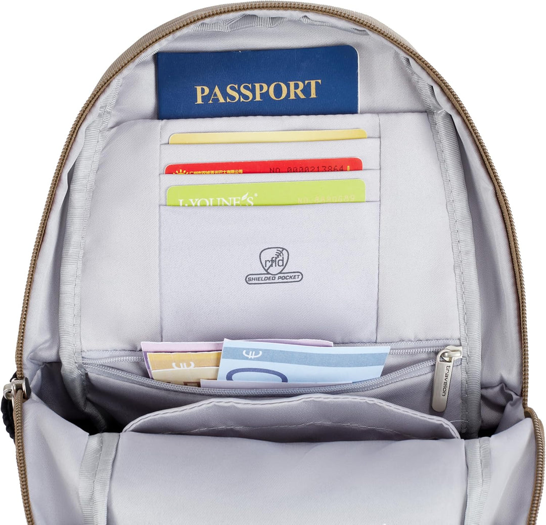 Travelon Classic Sling Bag Muskat, Muskat