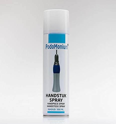 ♛ Handstück Pflegespray PodoMonium für alle Arten von Handstücken geeignet