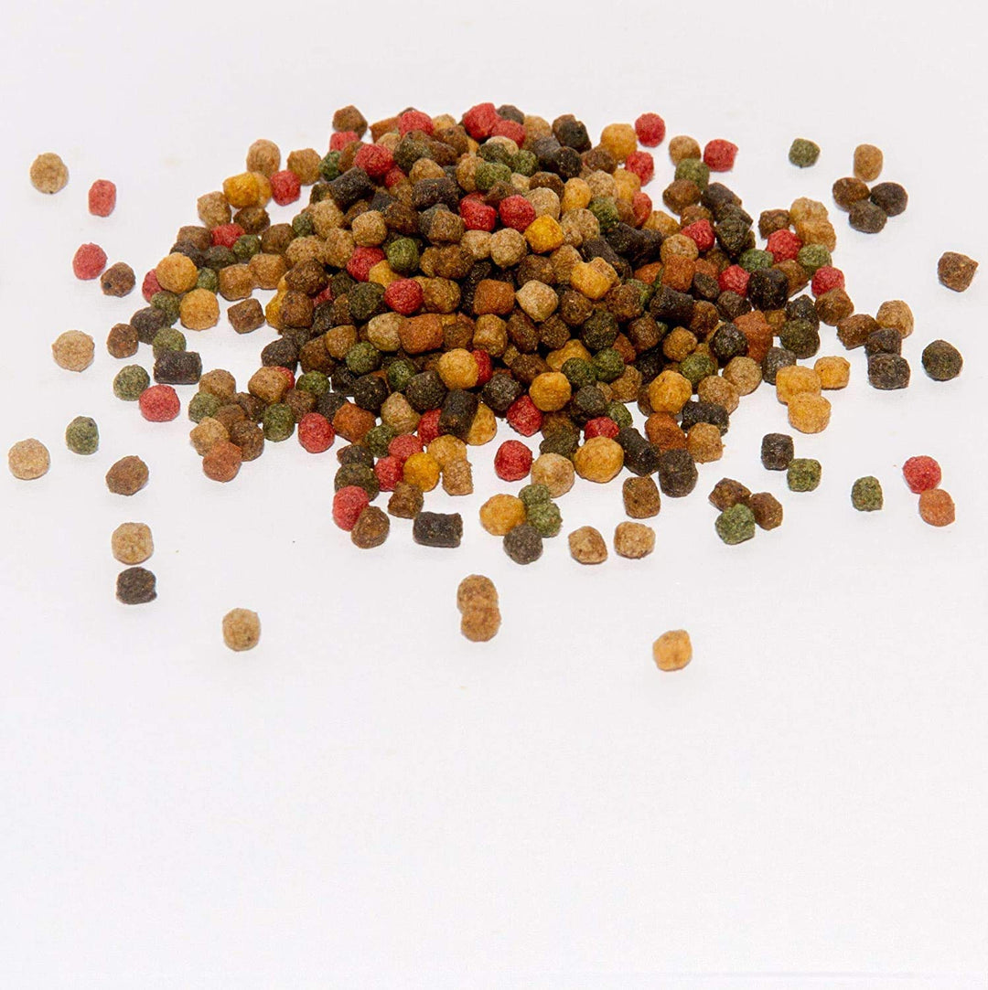 KOI - KOIFUTTER 10-Sorten-Mix 15 Liter mit Spirulina & Paprika von Warnick´s Tierfutterservice (3-6m