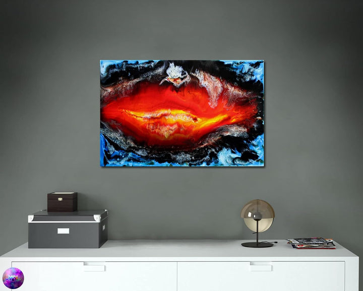 Gemälde Abstrakte Malerei Original - moderne hochglanz Wandbilder XXL - Resin Art Kunst Bild Harz Un