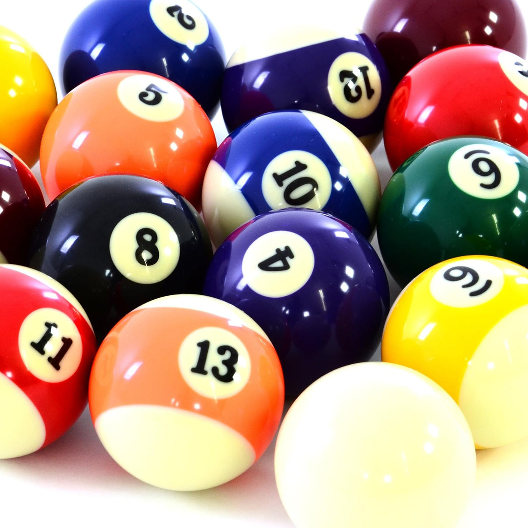 Nexos Satz Billardkugeln, Nummern- u. Queueball 57,2 mm