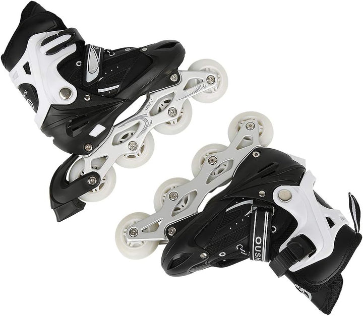 Verstellbare Inline-Skates mit leuchtenden Rädern für Kinder und Erwachsene, für Mädchen und Jungen,