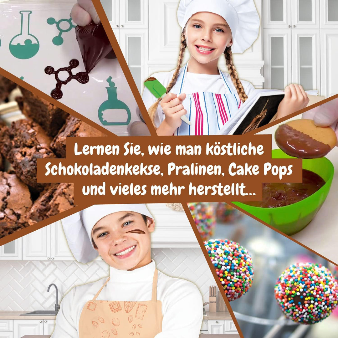 Science4you Schokolabor - Spiel für Kinder ab 8 Jahren mit Experimentierkasten, 31 Experimenten für