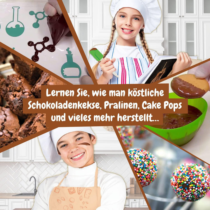 Science4you Schokolabor - Spiel für Kinder ab 8 Jahren mit Experimentierkasten, 31 Experimenten für