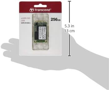 Transcend Highspeed 256GB interne mSATA SSD SATA III (6Gb/s), Festkörper-Laufwerk, zum Aufrüsten von