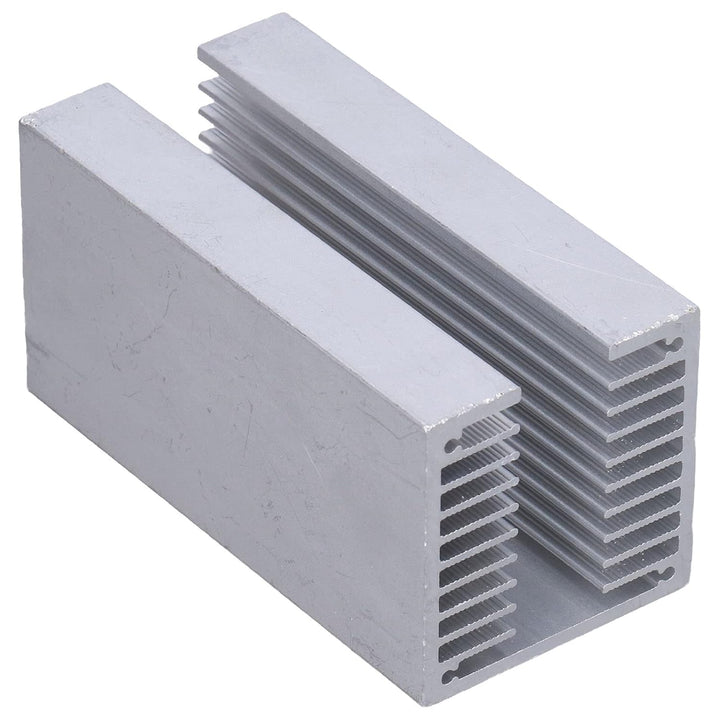 U Förmiger Aluminium Kühlkörper 100 X 50 X 50 MM mit 16 MM Lamellenabstand, Wärmemanagementlösung fü