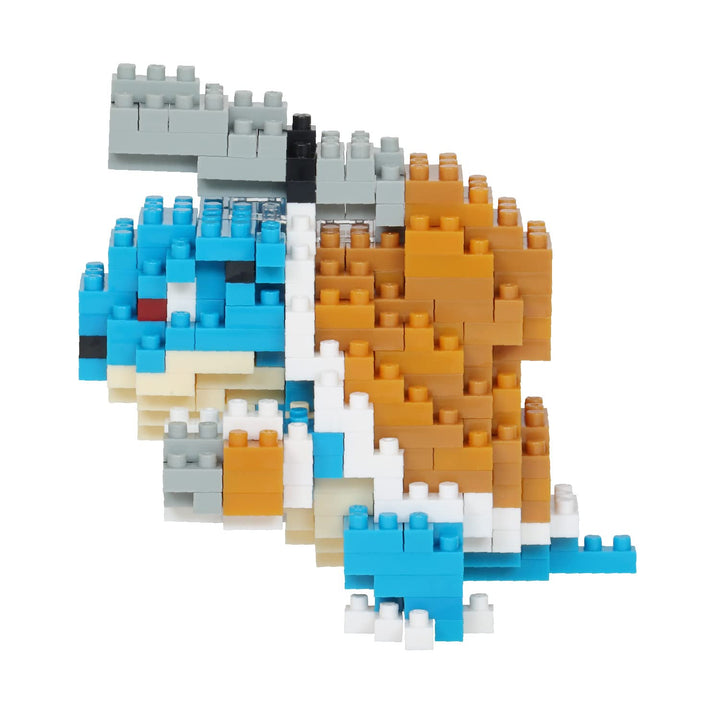 nanoblock Klemmbaustein Set Pokémon MEGA-Blastoise 250 Teile, Geschicklichkeitslevel 2, NBPM-093