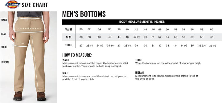 Dickies Herren S/Stght Work Pant Hose 29W / 30L Navy, 29W / 30L Navy