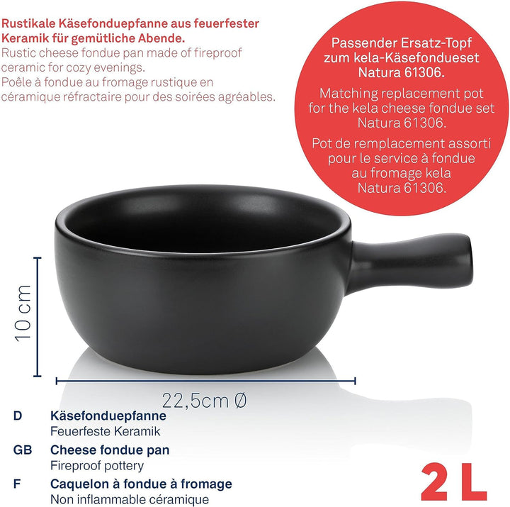kela Käsefondue, Keramik,