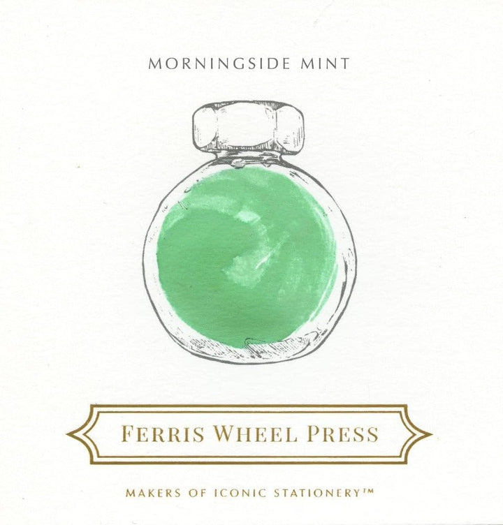 Ferris Wheel Press Fountain Pen Ink | Everyday Ink Collection | Pale Green | 38ml Pale Green 38ml, P