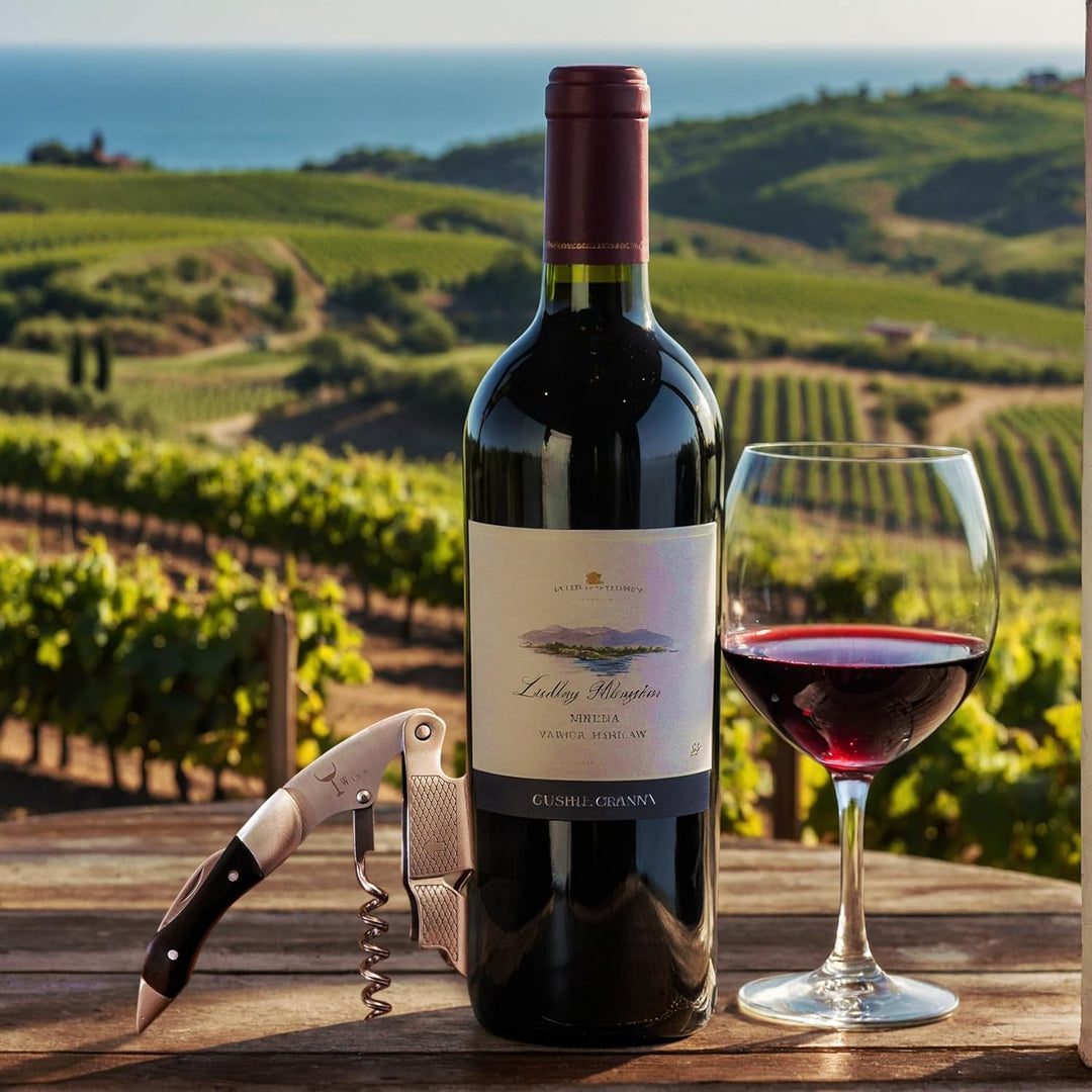 Wino Wine Key! - Professioneller Sommelier-Korkenzieher Weinöffner Pink Rosé, Pink Rosé