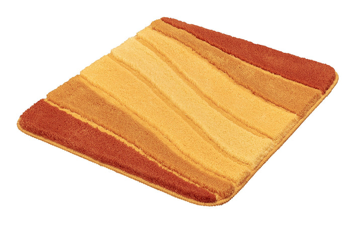 Meusch Badteppich Ocean braun/orange 55 x 65 cm 55 x 65 cm Safran, 55 x 65 cm Safran
