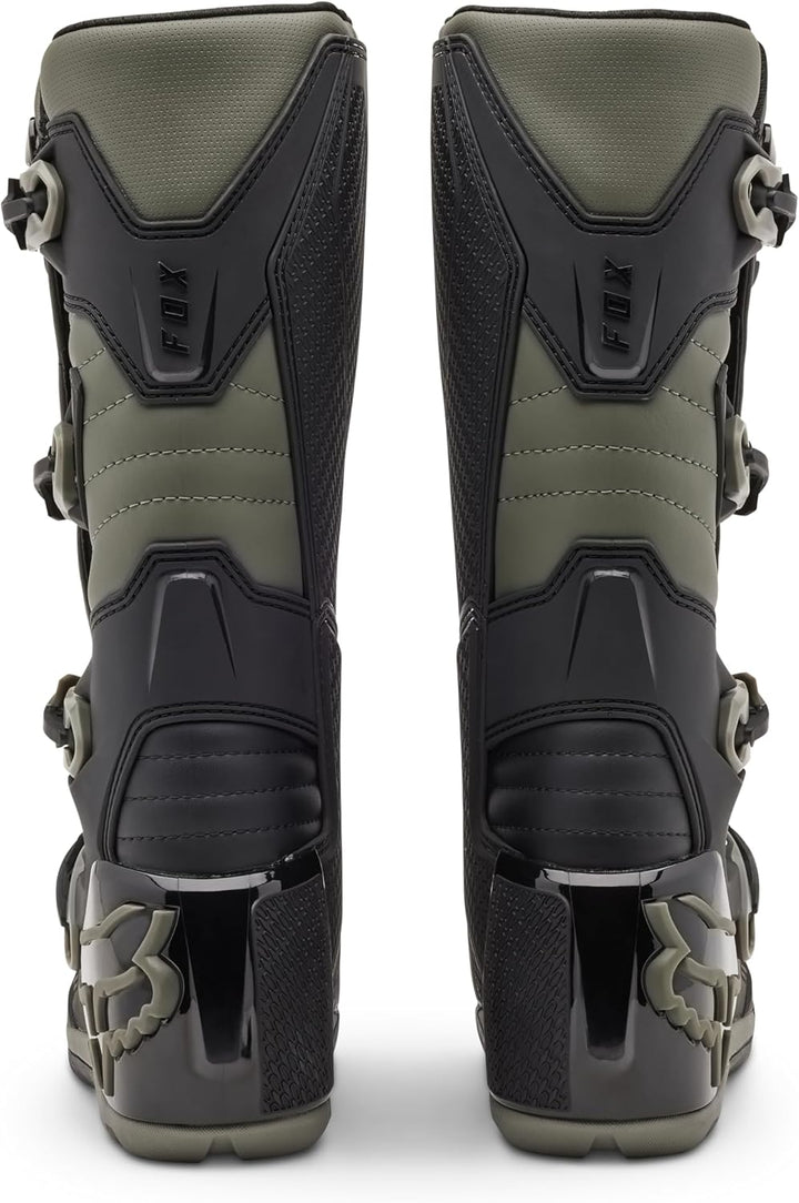 Fox Racing Unisex Comp X Motocross-stiefelStiefel 46.5 EU Grau Schwarz, 46.5 EU Grau Schwarz