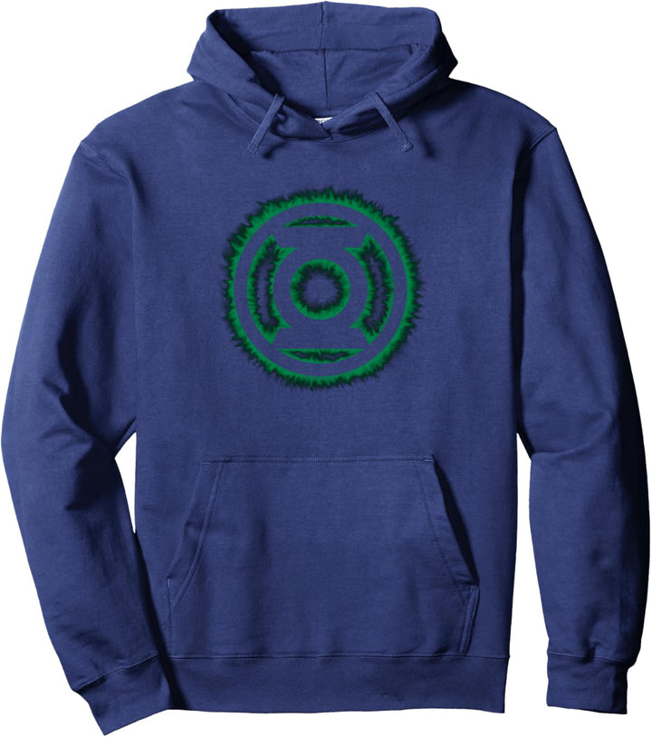 Green Lantern Green Flame Logo Pullover Hoodie