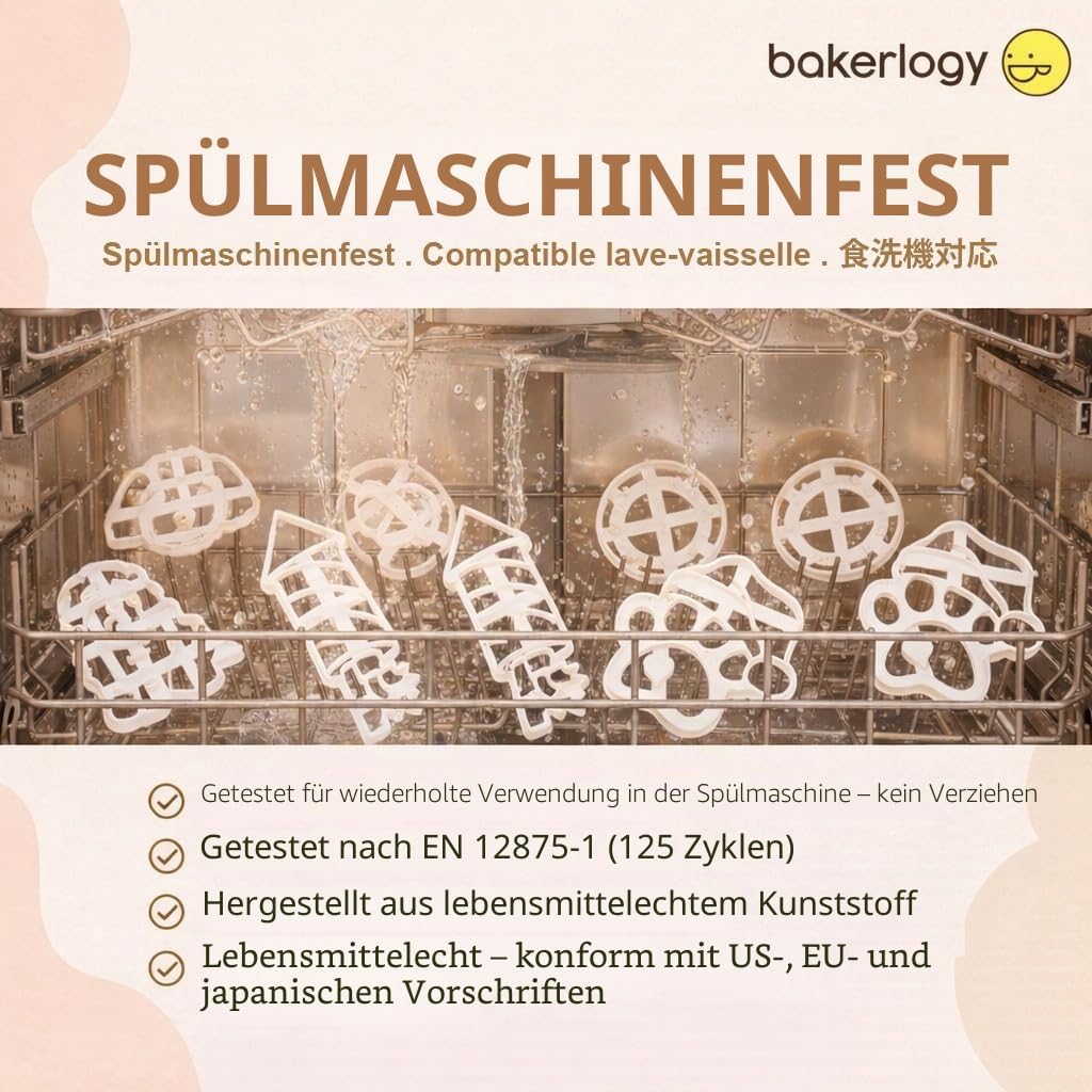 Lebkuchenhaus Ausstechformen, 6 Teil