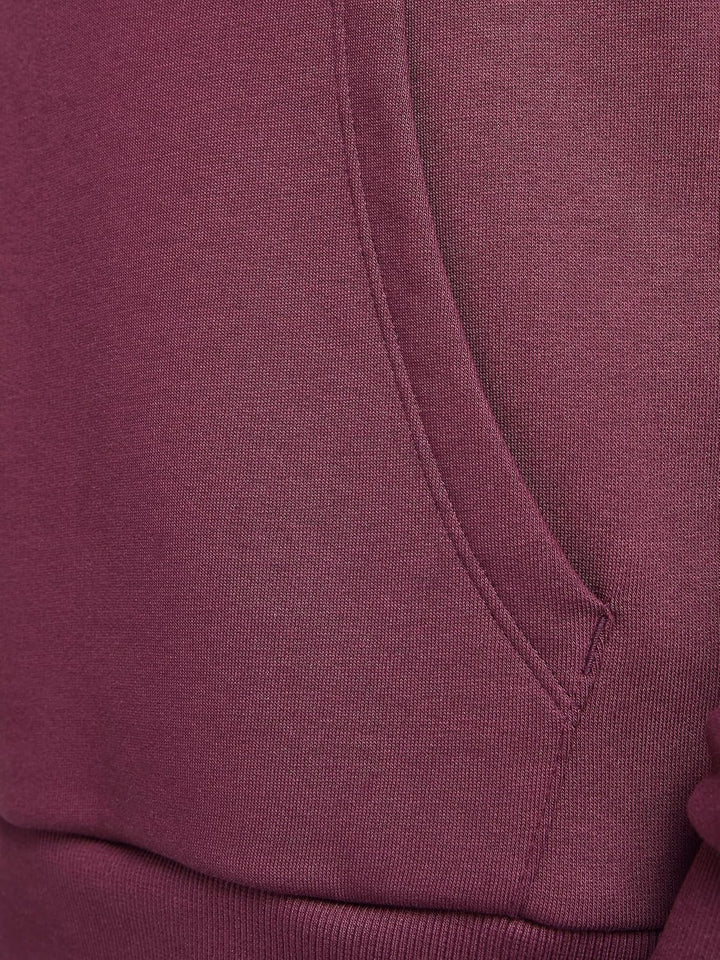 JACK & JONES Male Kapuzenpullover Logo Kapuzenpullover L Port Royale/Print White, L Port Royale/Prin