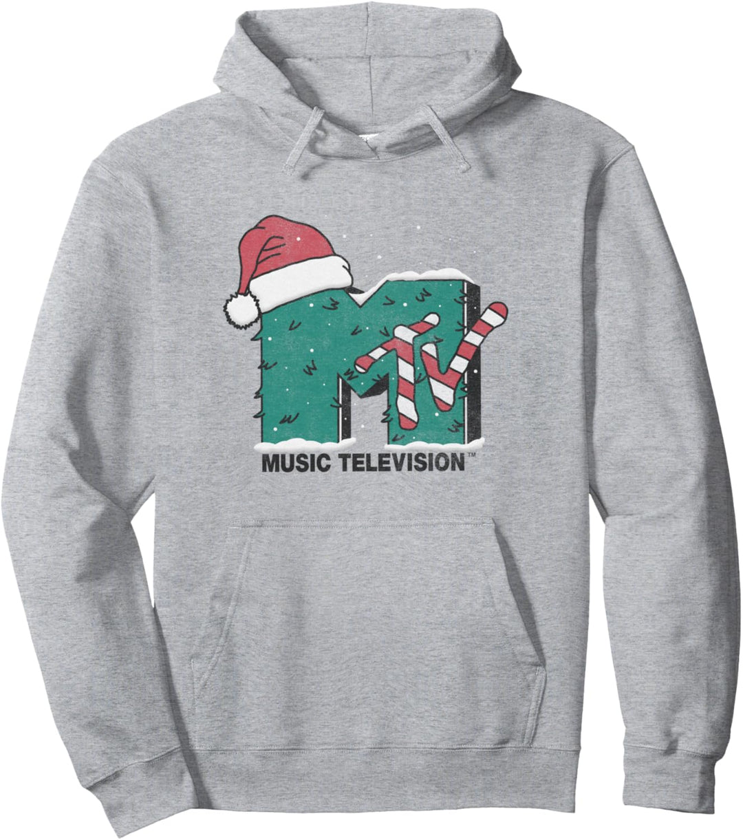 MTV Holiday Logo V2 Pullover Hoodie