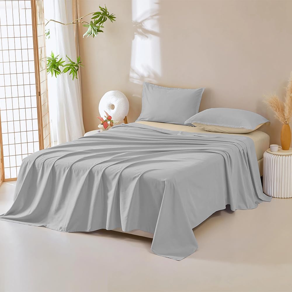 DUJUIKE 100% wasserdichte Schutzdecke oder Liner für Bett, Matratzenschoner für das Bett, Wiederverw