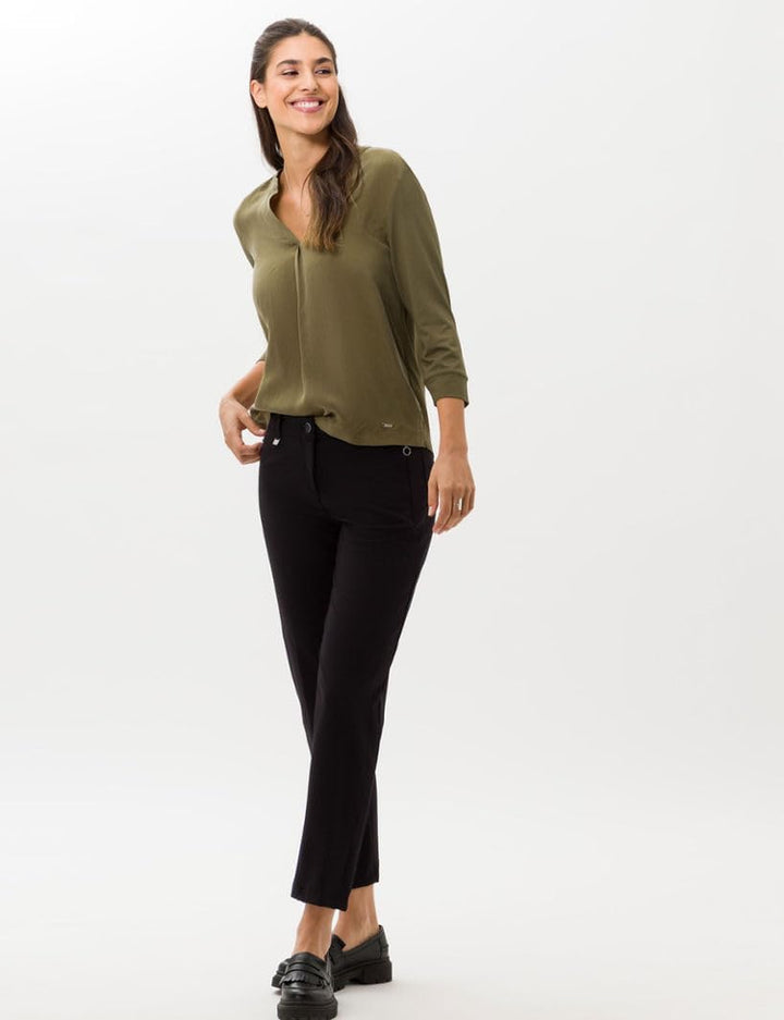 BRAX Damen Style Maron S Clean Techno Hose 31W / 32L Schwarz, 31W / 32L Schwarz