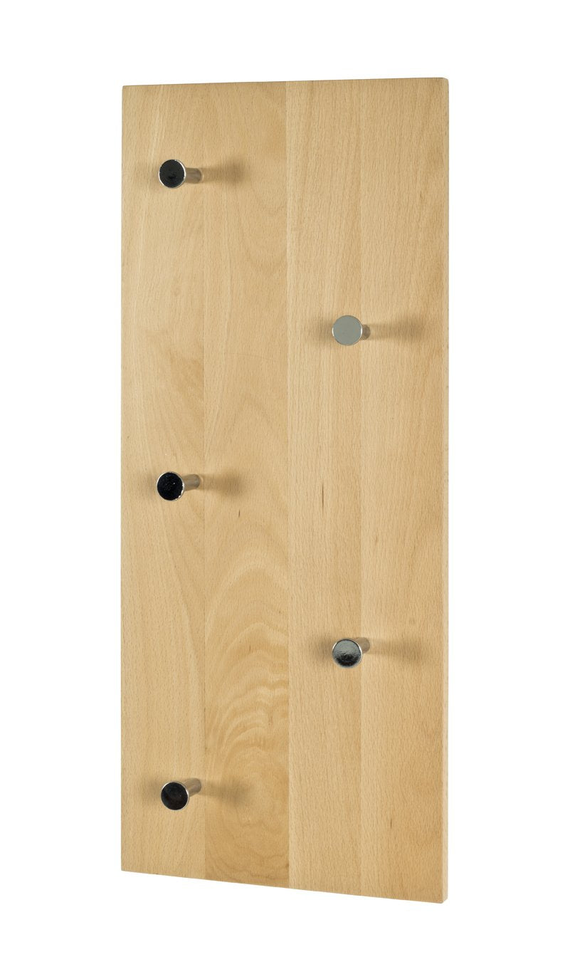 Wandgarderobe Bergen 5 Buche massiv