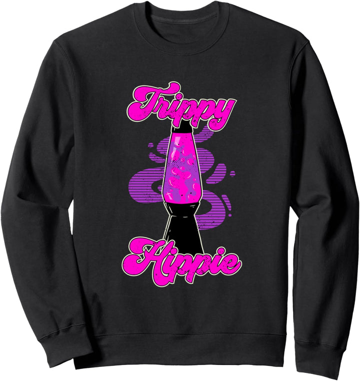 Blumenkindergeschenke - Trippy Hippie-Lavalampe Sweatshirt