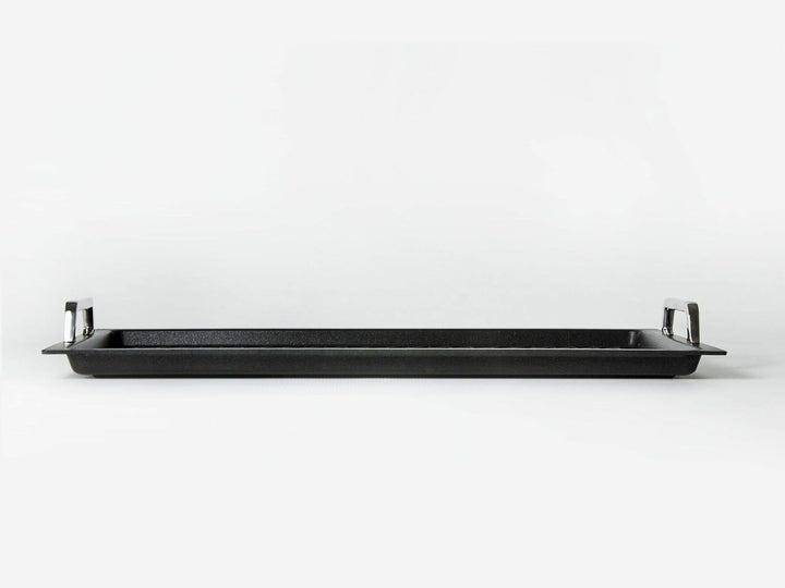 AMT Gastroguss Klaus grillt Gastronorm - Grillplatte GN 1/1 für Induktion by, 53 x 33 cm, 2 cm hoch,