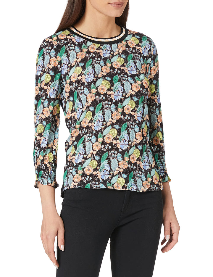 rich&royal Damen 2012-772 Bluse, Black, M
