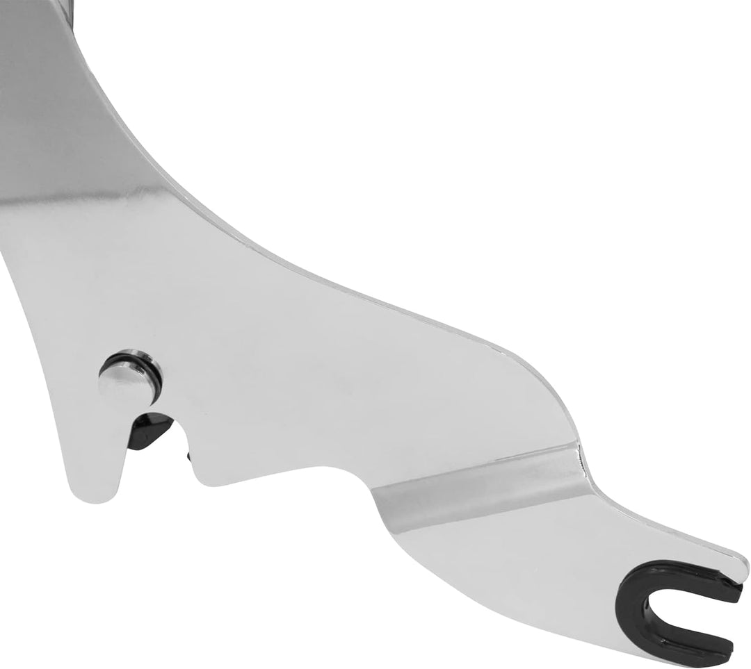 HCmotorku Motorrad Abnehmbare Beifahrer-Rückenlehne hinten Sissy Bar mit Kissen Pad passend für Harl