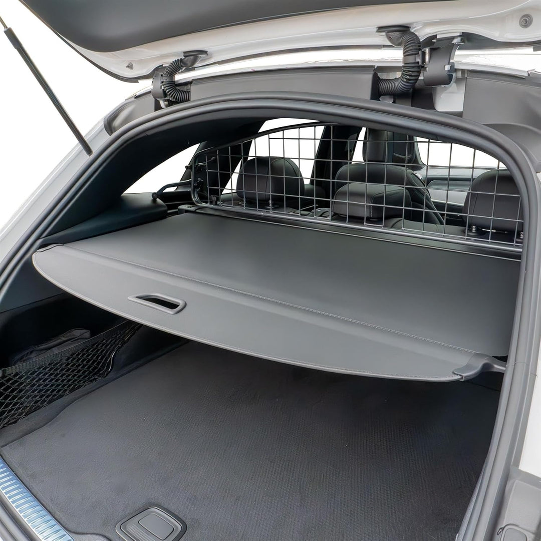 Travall Hundegitter kompatibel mit Mercedes Glc (2022-) Fahrzeugspezifischer Kofferraumschutz Gepäck