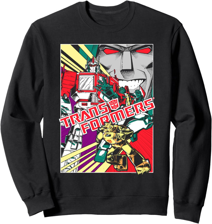 TRANSFORMERS Comic Poster Sweatshirt