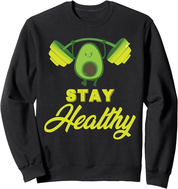 Bleiben Sie gesund mit Avo-Cardio-Training zur Gewichtsabnahme Sweatshirt